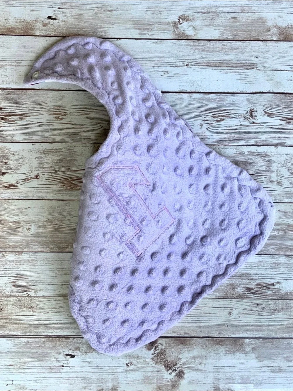 Minnie Mouse 1st Birthday Bib - Pink & Pastel